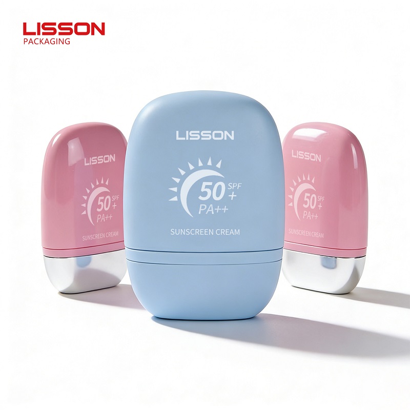 Flat Squeeze Sunscreen Packaging Bottle