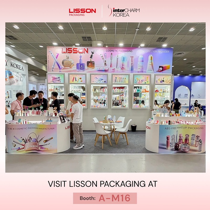 บทวิจารณ์หลังงานแสดงสินค้า InterCHARM Korea เกี่ยวกับบรรจุภัณฑ์ Lisson