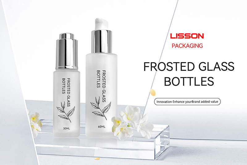 Frosted Glass Dropper Bottle