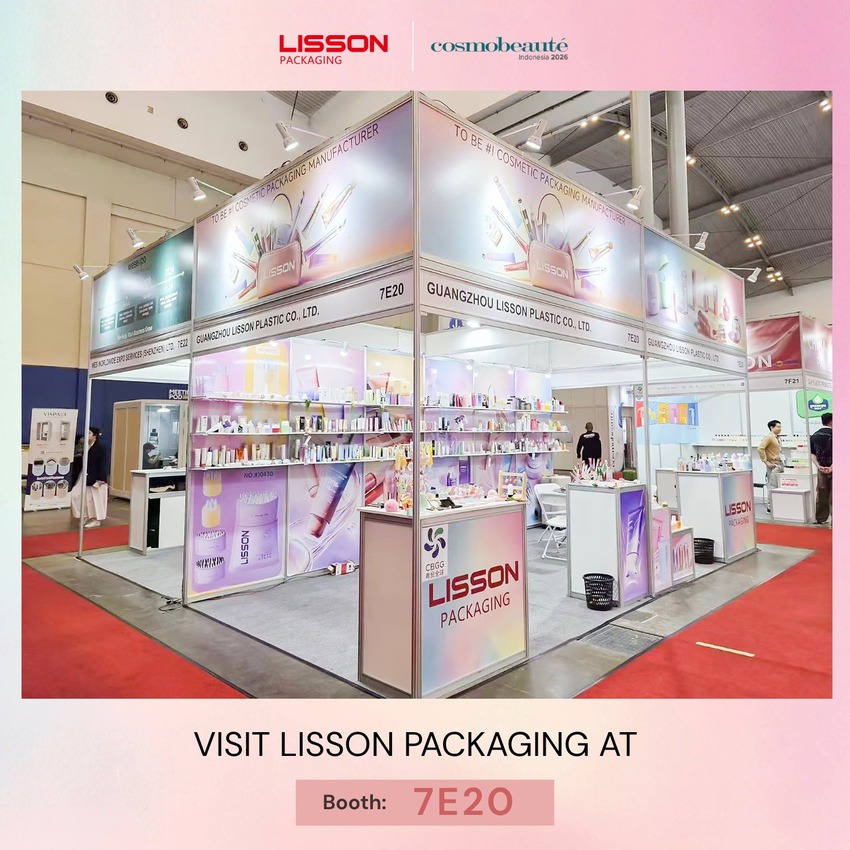 LISSON Packaging โดดเด่นในงาน Cosmobeauté Indonesia 2026 — นำเสนอโซลูชันบรรจุภัณฑ์เครื่องสำอางครบวงจร ณ บูธ 7E20